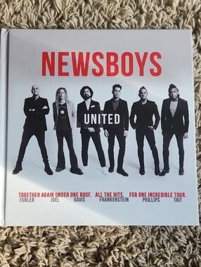 Newsboys UNITED Album Hardcover Collectors Book 2018